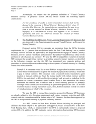 Notice of Proposed Rulemaking for the Regulation of the Conduct of Virtual Currency Businesses I.d. No. Dfs-29-14-00015-p - Western Union, Page 4