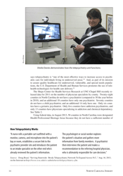Telepsychiatry in North Carolina: Mental Health Care Comes to You, Page 14