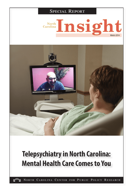 Telepsychiatry in North Carolina: Mental Health Care Comes to You