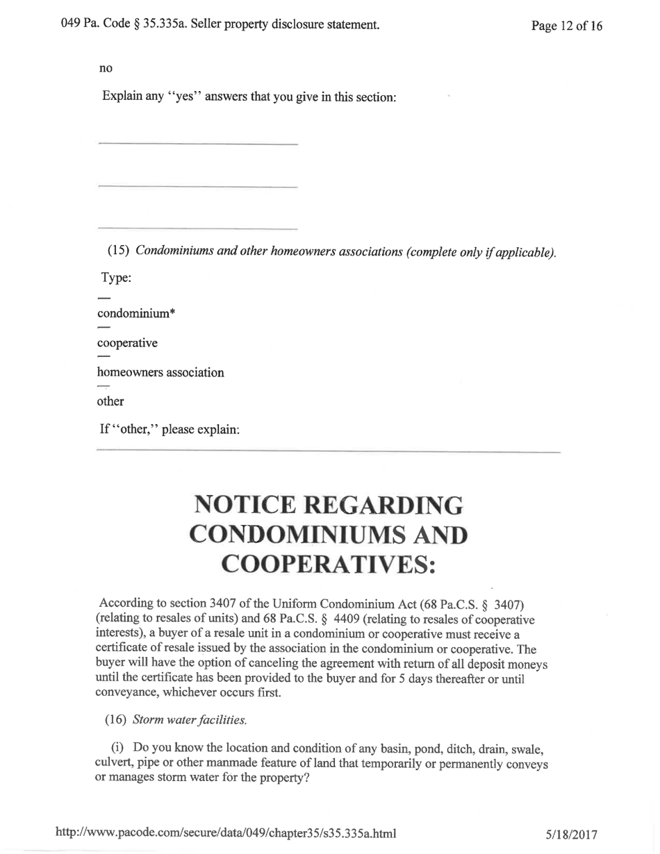 Pennsylvania Seller's Property Disclosure Statement Download Printable PDF Templateroller