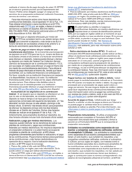 Instrucciones para IRS Formulario 943-PR Planilla Para La Declaracion Anual De La Contribucion Federal Del Patrono De Empleados Agricolas (Puerto Rican Spanish), Page 4