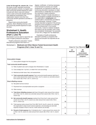 Instructions for IRS Form 990 Schedule H Hospitals, Page 17