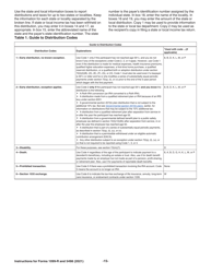 Instructions for IRS Form 1099-R, 5498, Page 15