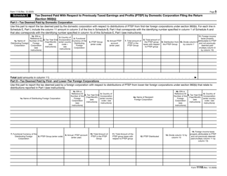 IRS Form 1118 Foreign Tax Credit - Corporations, Page 5
