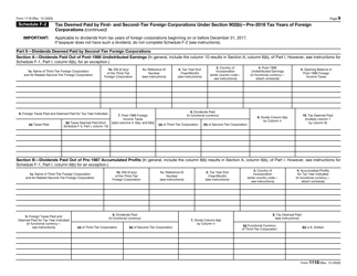 IRS Form 1118 Foreign Tax Credit - Corporations, Page 9