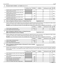 IRS Form 4136 Credit for Federal Tax Paid on Fuels, Page 2