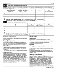 IRS Form 6627 Environmental Taxes, Page 2