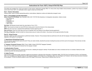 IRS Form 15273 Virtual Vita/Tce Plan, Page 3