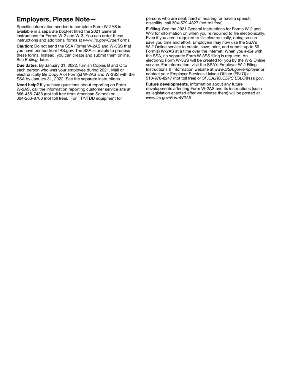 IRS Form W-2AS American Samoa Wage and Tax Statement, Page 9