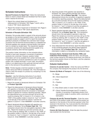 Instructions for Form DR-309636 Terminal Operator Information Return - Florida, Page 3