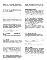 Instructions for Form NJ-1065 New Jersey Partnership Return Gross Income Tax - New Jersey, Page 11