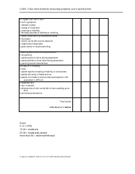 Clinical Opiate Withdrawal Scale (Cows) Flow-Sheet, Page 2