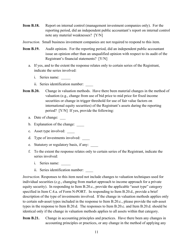 SEC Form 2846 (N-CEN) Annual Report for Registered Investment Companies, Page 12