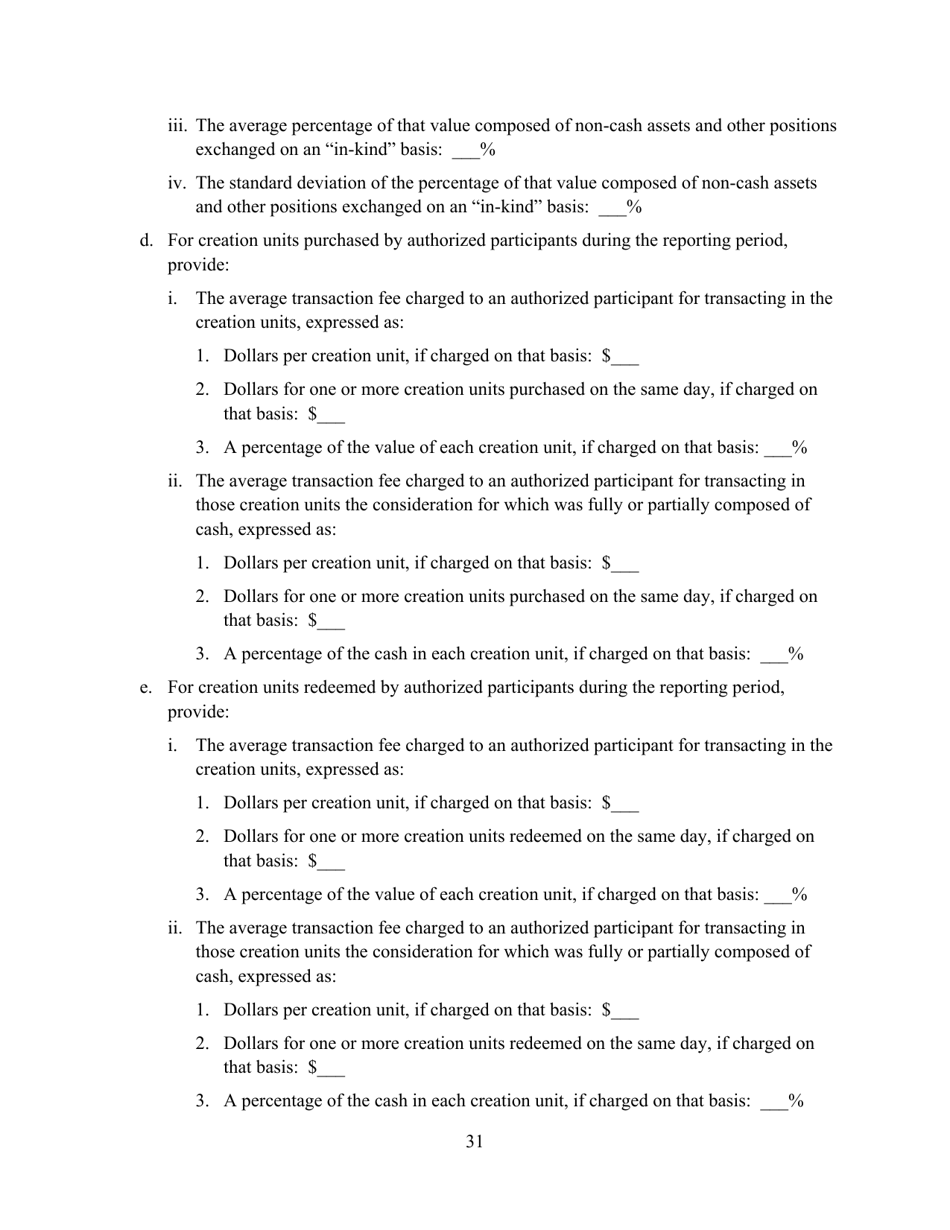 SEC Form 2846 (N-CEN) Annual Report for Registered Investment Companies, Page 32