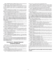 Instructions for Form 2220AL Underpayment of Estimated Tax for Corporations - Alabama, Page 4