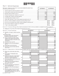 Form AR2106 Employee Business Expenses - Arkansas, Page 2