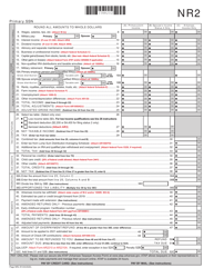Form AR1000NR Part Year or Non-resident Individual Income Tax Return - Arkansas, Page 2
