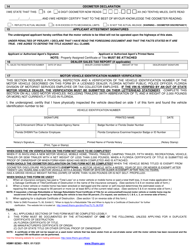 Form HSMV82363 Application for Salvage Title/Certificate of Destruction - Florida, Page 2