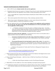 Add-A-site Checklist - Administrative Sponsor Adding Traditional Child or Adult Facilities - Georgia (United States), Page 2