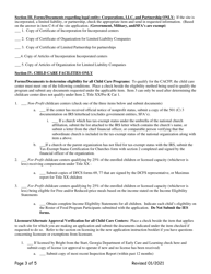 Add-A-site Checklist - Administrative Sponsor Adding Traditional Child or Adult Facilities - Georgia (United States), Page 3