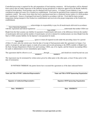 Food Service Management Contracted Labor Agreement to Furnish Meals - Pay Per Staff (Sfsp) - Georgia (United States), Page 2