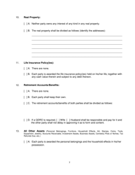 Form 2F-E-067 Decree Granting Divorce and Awarding Child Custody - Hawaii, Page 7