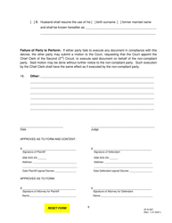Form 2F-E-067 Decree Granting Divorce and Awarding Child Custody - Hawaii, Page 9
