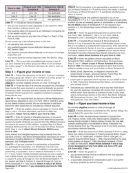 Instructions for Form IL-1065 Partnership Replacement Tax Return - Illinois, Page 9