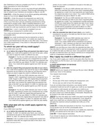 Instructions for Form IL-1120-ST Small Business Corporation Replacement Tax Return - Illinois, Page 13