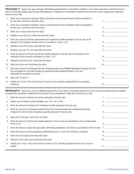 Instructions for Form IL-1120-ST Small Business Corporation Replacement Tax Return - Illinois, Page 24