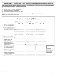 Instructions for Form IL-1120-ST Small Business Corporation Replacement Tax Return - Illinois, Page 25