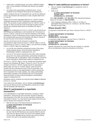 Instructions for Form IL-1120-ST Small Business Corporation Replacement Tax Return - Illinois, Page 6