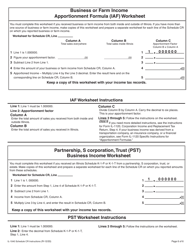 Instructions for Form IL-1040 Schedule CR Credit for Tax Paid to Other States - Illinois, Page 6