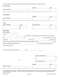 Form AER2490 Utility Subordination Agreement - Illinois, Page 2