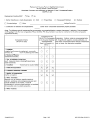 Form AER2524 Payment Evaluation Form for Replacement Housing Supplement (Rent) - Illinois, Page 2