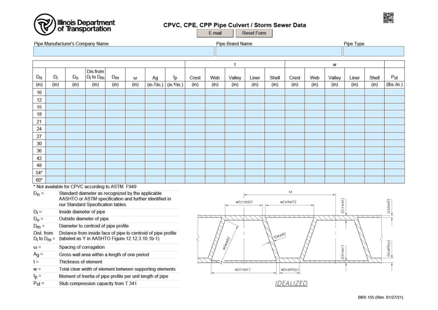 Form BBS155  Printable Pdf