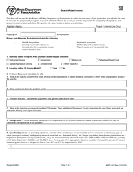 Form BSPE421 Grant Attachment - Illinois