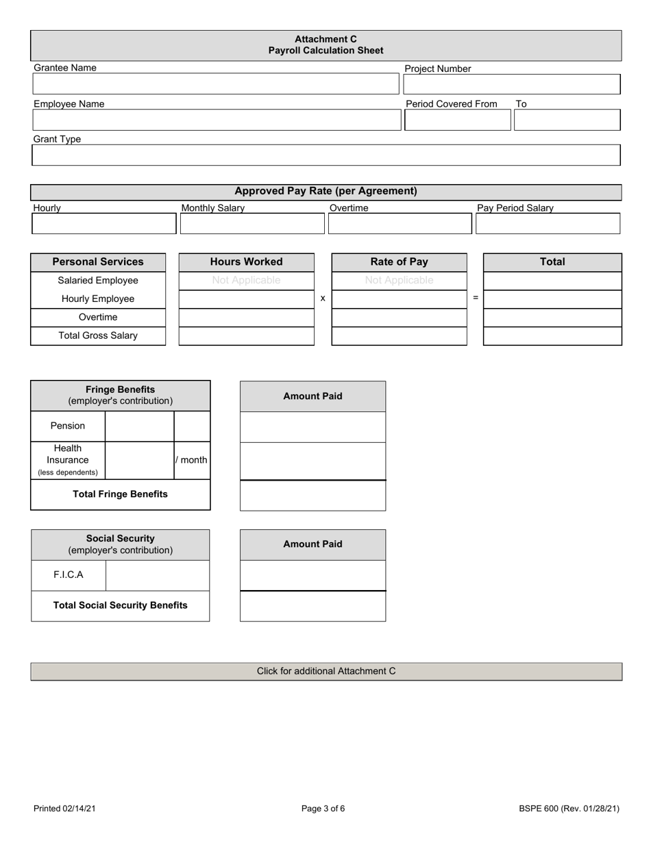 Form BSPE600 Highway Safety Claim (Non-step) - Illinois, Page 3