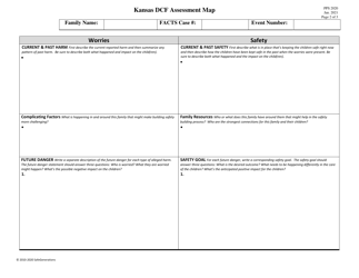 Form PPS2020 Kansas Dcf Assessment Map - Kansas, Page 2