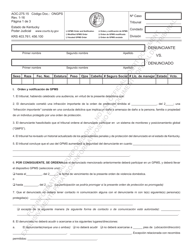 Document preview: Formulario AOC-275.15 Orden Y Notificacion De Gpms/Orden De Gpms Modificada/Orden De Gpms Anulada - Kentucky (Spanish)