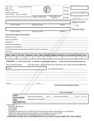 Document preview: Formulario AOC-275.6 Peticion Para Modificar Una Orden De Proteccion Anterior - Kentucky (Spanish)