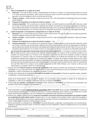 Formulario AOC-495 Conducir Bajo Los Efectos Del Alcohol O Drogas (Declaracion De Culpabilidad) - Kentucky (Spanish), Page 2