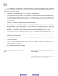 Form AOC-750 Order for Examination - Kentucky, Page 2