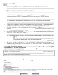 Form AOC-JV-31.1 Disposition Order Public Offense - Kentucky, Page 3