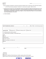 Form AOC-DNA-4 Order Adjudication Hearing - Kentucky, Page 4