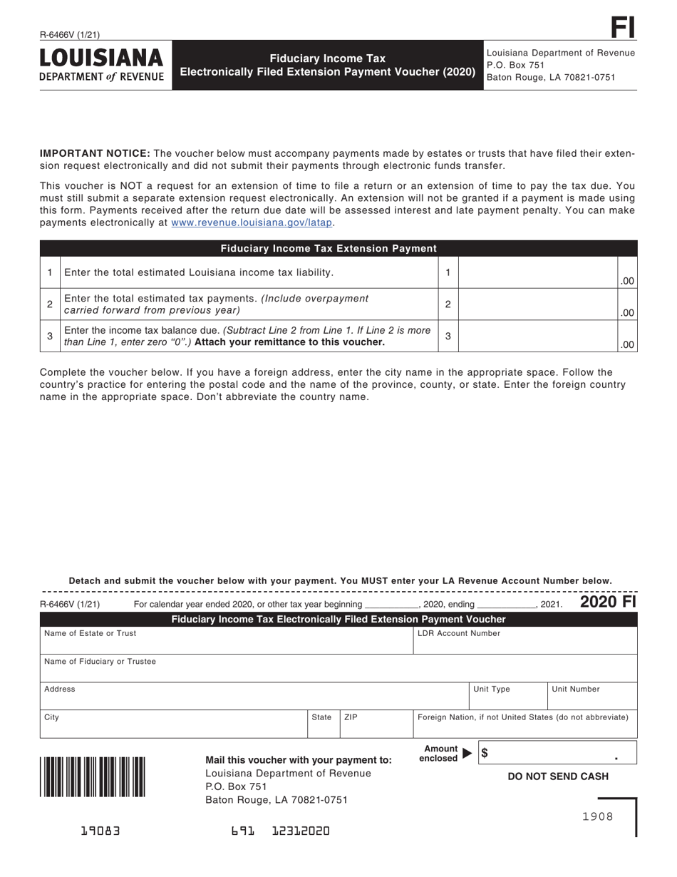 form-r-6466v-download-fillable-pdf-or-fill-online-fiduciary-income-tax