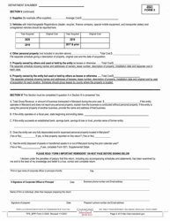 Form 5 Annual Report and Personal Property Return - Banks, Savings Banks, Savings &amp; Loans and Trust Companies - Maryland, Page 4