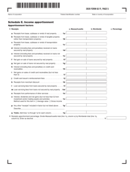 Form 63 FI Financial Institution Excise Return - Massachusetts, Page 5