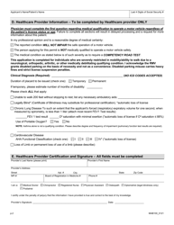 Form MAB100 Application for Disabled Parking Placard/Plate - Massachusetts, Page 2