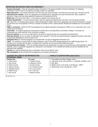 Form MO780-1663 Worksheet 1 Missouri State Fleet - Acquisitions and Conversions - Missouri, Page 2